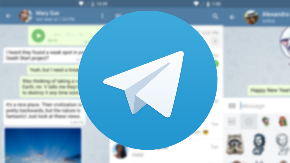 Telegram counter